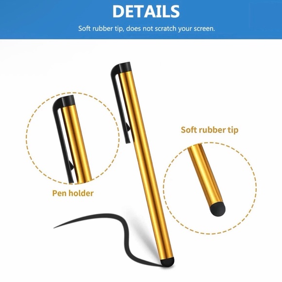 Stylus Pen [10 Pack] Universal Capacitive Touch Screen Pens for Tablets, iPad... - Picture 4 of 8